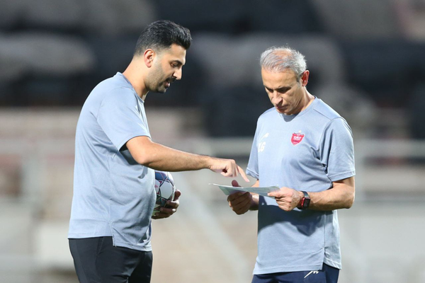 تمرین پرسپولیس گل محمدی