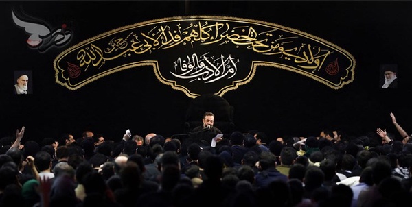 محمود کریمی وفت حضرت ام البنین