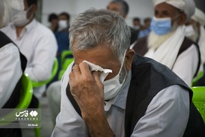 برگزاری مراسم یادبود شهدای افغانستان در اردوگاه مهاجرین سمنان