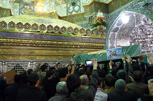 به تشییع پیکر 6 شهید مدافع حرم 