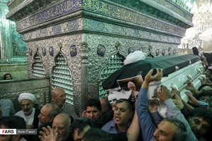 مردم شیراز آیت الله ایمانی را بدرقه کردند