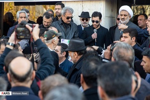 مراسم تشییع پیکر دانایی فر