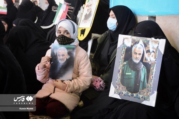 جان فدا| مراسم سالروز شهادت حاج قاسم در خرم‌آباد 