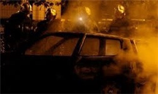 آتش سوزی خودرو