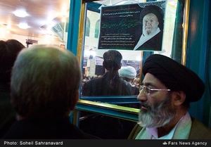 مراسم ختم آیت‌الله موسوی اردبیلی در مسجد امیرالمومنین(ع)