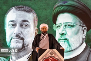 سخنرانی حجت الاسلام حامد کاشانی در مراسم‌شام غریبان شهدای خدمت
