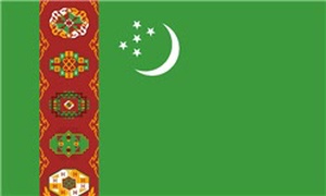 پرچم ترکمنستان