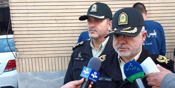 سردار کیومرث عزیزی فرمانده انتظامی شرق استان تهران