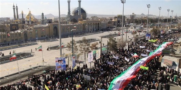راهپیمایی 22 بهمن قم