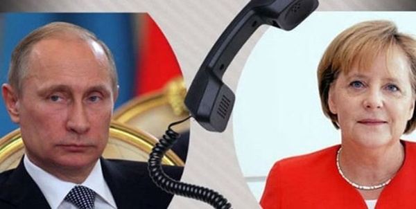 مرکل و پوتین 