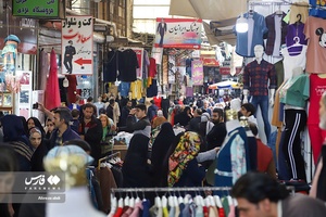 حال و هوای بازار قزوین در آستانه نوروز