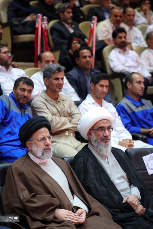 افتتاح فاز 14 پارس جنوبی با حضور رییس جمهور