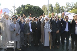 حماسه حضور خراسان‌جنوبی‌ها در راهپیمایی 13 آبان