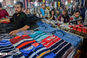 انعکاس/ تب و تاب خرید در بازار "ته‌لنجی" آبادان 