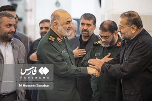 مراسم ختم والده سردارقریشی