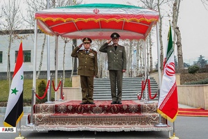 مراسم استقبال از«وزیر دفاع سوریه»