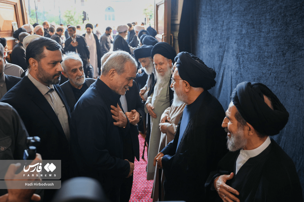 مراسم ختم آیت‌الله «شبیری زنجانی»