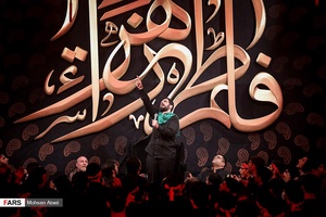 عزادارای ایام فاطمیه(س) در هیأت ریحانة الحسین