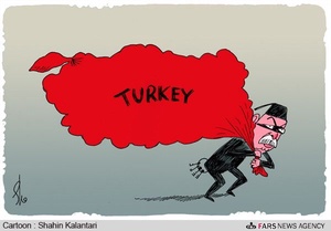 اردوغان و فساد مالی در ترکیه!/ کارتون: شاهین کلانتری
