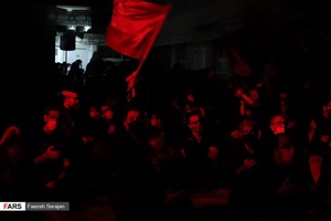 مراسم عزاداری حسینی در مجموعه فرهنگی ۱۵ خرداد