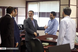 حضور  احمد ابوالقاسمی مدیر رادیو قرآن در خبرگزاری فارس