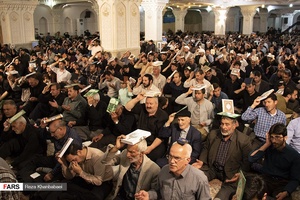 احیای شب قدر در مصلای اردبیل