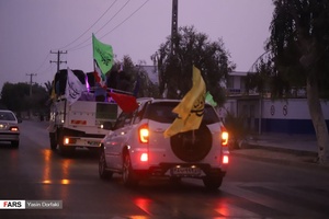 عکس | کاروان  شادی  شب عید  غدیر  در  بندرعباس  