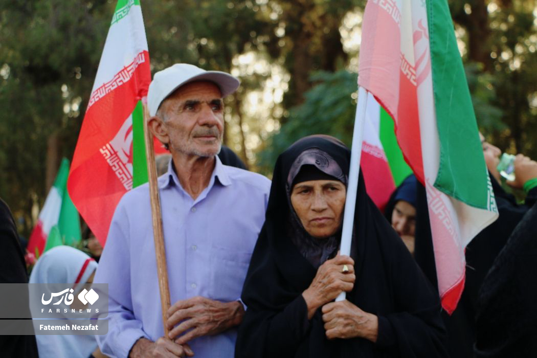 نمایش اقتدار جان‌فدایان ایران در بیرجند