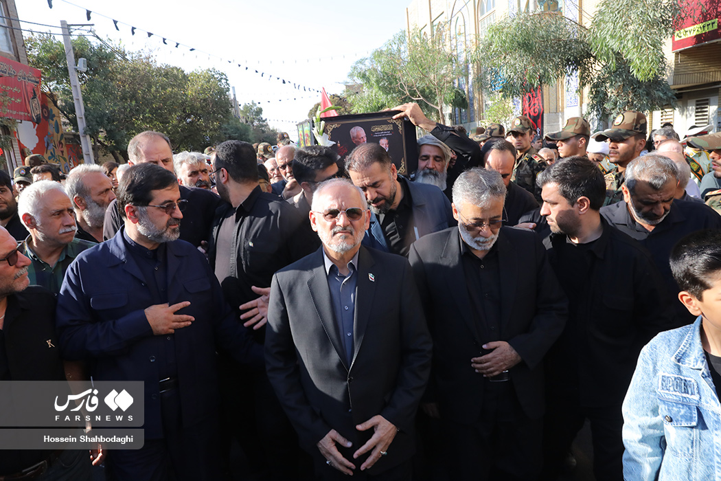 تشییع پیکر ابوالشهید سید احمد موسوی
