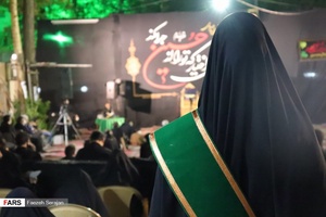 مراسم عزاداری حسینی در مجموعه فرهنگی ۱۵ خرداد