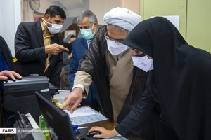 بازدید حجت الاسلام والمسلمین منتظری دادستان کل کشور از شورای حل اختلاف منطقه 10